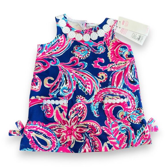 Lilly Pulitzer Baby Lilly Knit Shift Dress & Bloomers 18-24 Months NWT - Picture 1 of 5